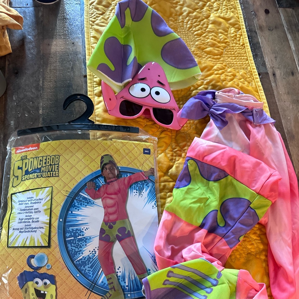 Patrick SpongeBob costume small worn once